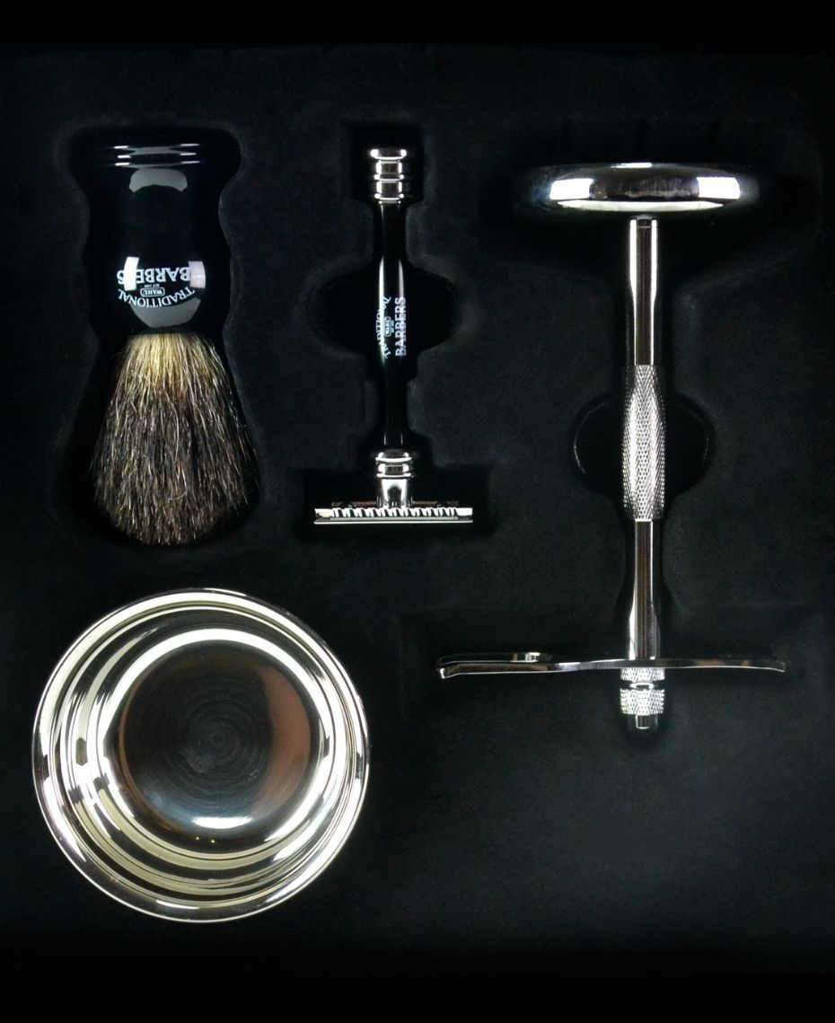Wahl Traditonal Barbers 4 Piece Classic Shave Set Shaver Shop